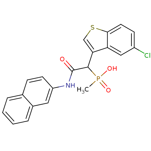 Chemical structure of BindingDB Monomer ID 50208221