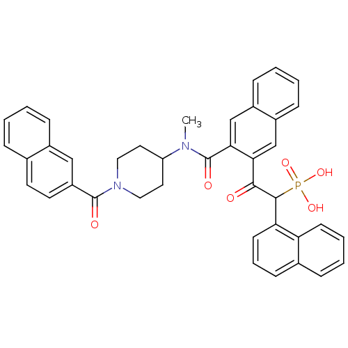 Chemical structure of BindingDB Monomer ID 50208224