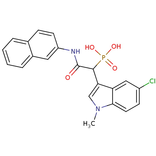 Chemical structure of BindingDB Monomer ID 50208232