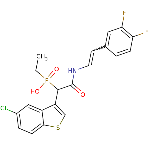 Chemical structure of BindingDB Monomer ID 50208235