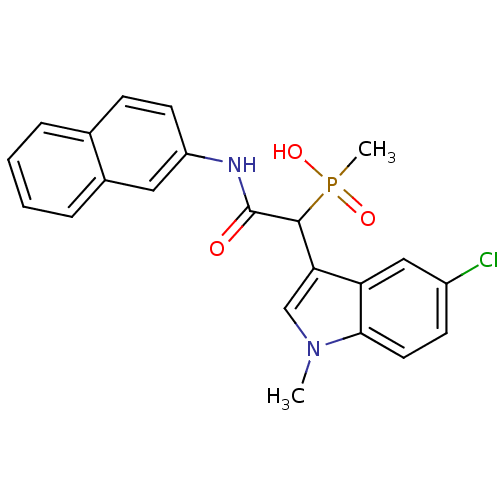 Chemical structure of BindingDB Monomer ID 50208236