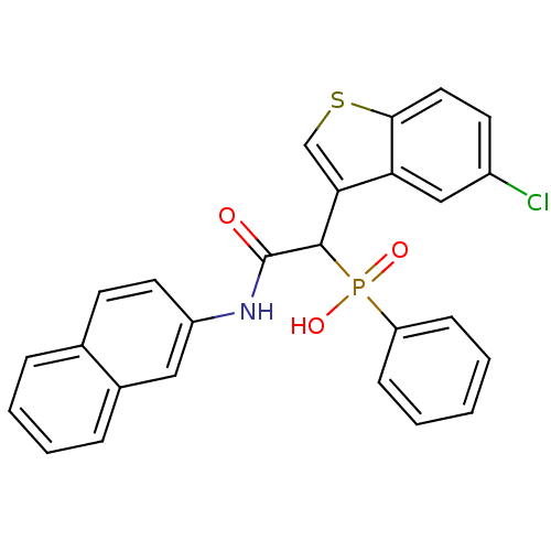 Chemical structure of BindingDB Monomer ID 50208240