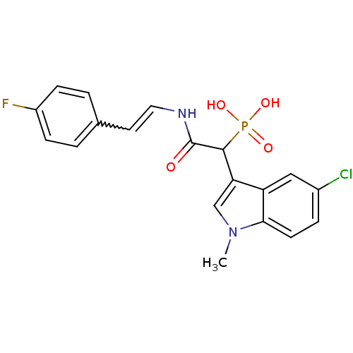 Chemical structure of BindingDB Monomer ID 50208244