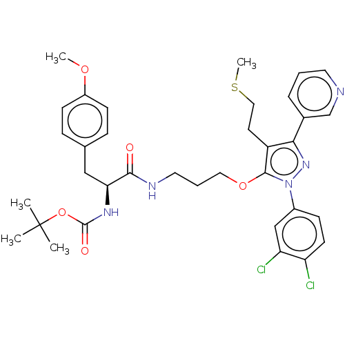 Chemical structure of BindingDB Monomer ID 50208425