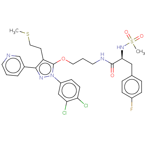 Chemical structure of BindingDB Monomer ID 50208431