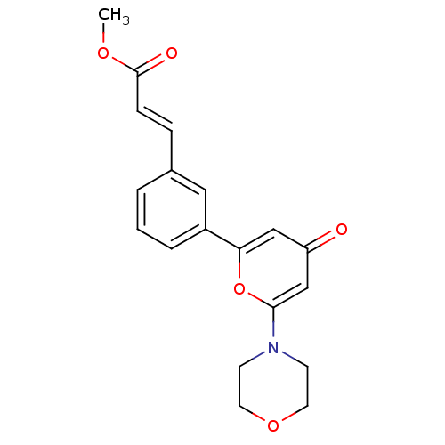 Chemical structure of BindingDB Monomer ID 50208542
