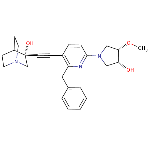 Chemical structure of BindingDB Monomer ID 50208574
