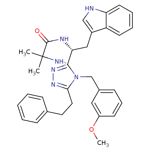 Chemical structure of BindingDB Monomer ID 50208686