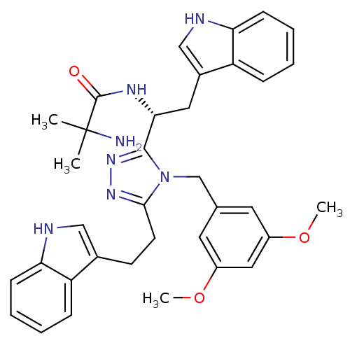 Chemical structure of BindingDB Monomer ID 50208694