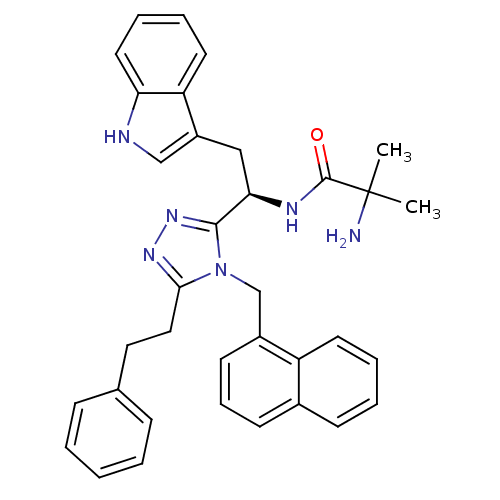 Chemical structure of BindingDB Monomer ID 50208696