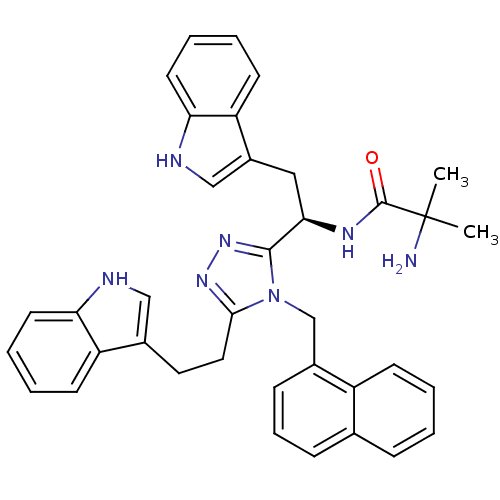 Chemical structure of BindingDB Monomer ID 50208697