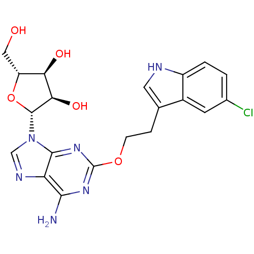Chemical structure of BindingDB Monomer ID 50208782