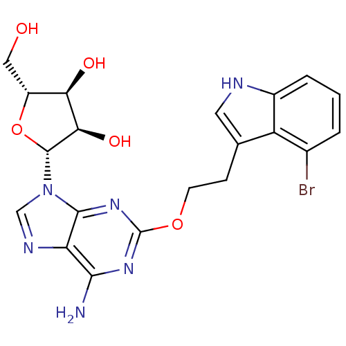 Chemical structure of BindingDB Monomer ID 50208797