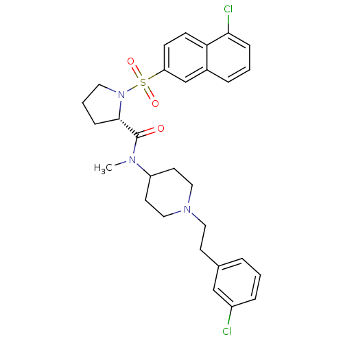 Chemical structure of BindingDB Monomer ID 50209257