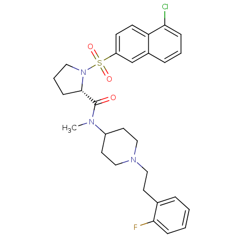 Chemical structure of BindingDB Monomer ID 50209261