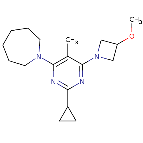 Chemical structure of BindingDB Monomer ID 50209320