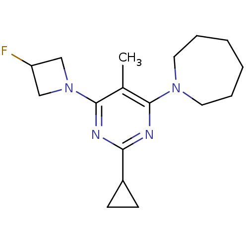 Chemical structure of BindingDB Monomer ID 50209321
