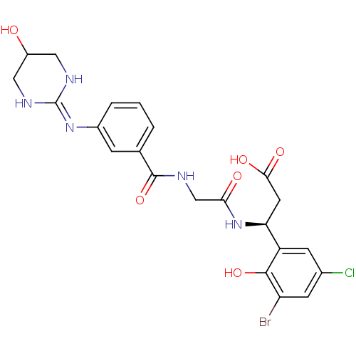 Chemical structure of BindingDB Monomer ID 50209456