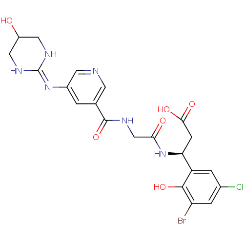 Chemical structure of BindingDB Monomer ID 50209461