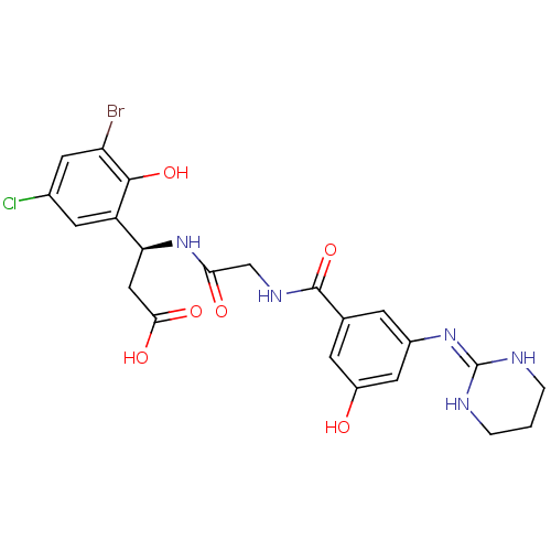 Chemical structure of BindingDB Monomer ID 50209469