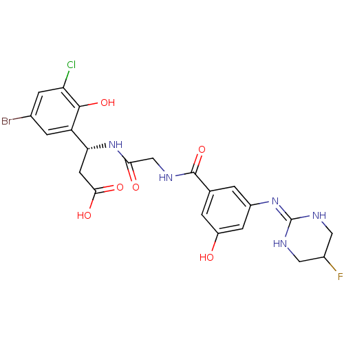 Chemical structure of BindingDB Monomer ID 50209474