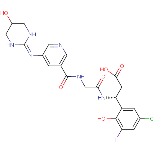 Chemical structure of BindingDB Monomer ID 50209481