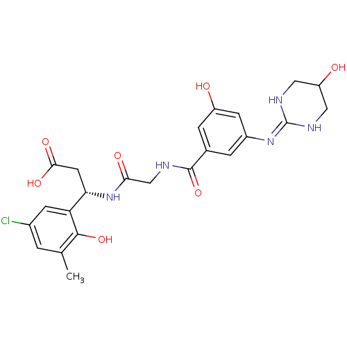 Chemical structure of BindingDB Monomer ID 50209482