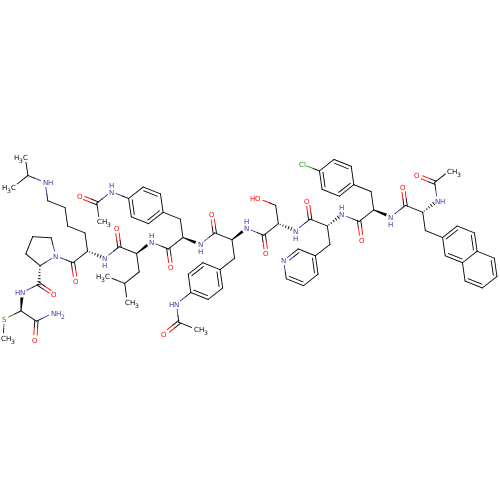 Chemical structure of BindingDB Monomer ID 50209587
