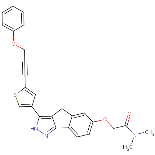 Chemical structure of BindingDB Monomer ID 50210284