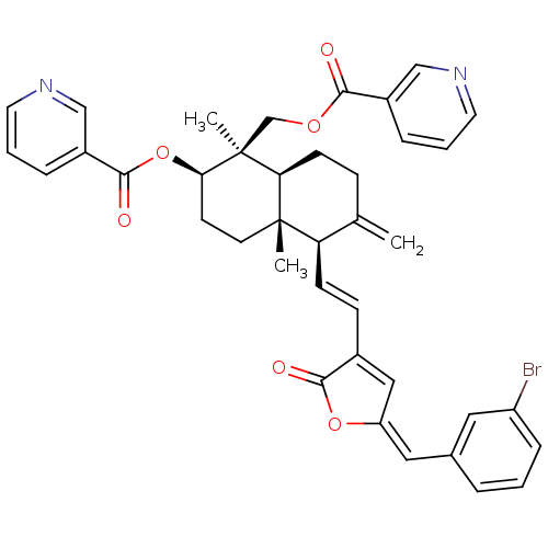 Chemical structure of BindingDB Monomer ID 50210443