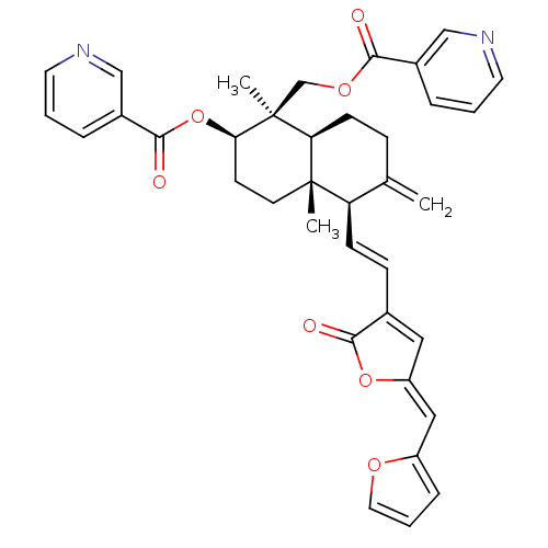 Chemical structure of BindingDB Monomer ID 50210446