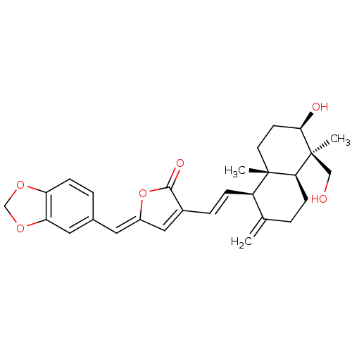 Chemical structure of BindingDB Monomer ID 50210449