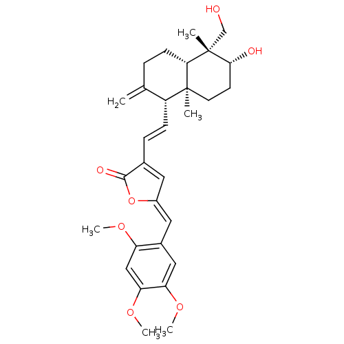 Chemical structure of BindingDB Monomer ID 50210453