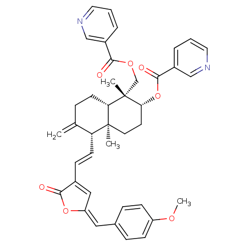 Chemical structure of BindingDB Monomer ID 50210454