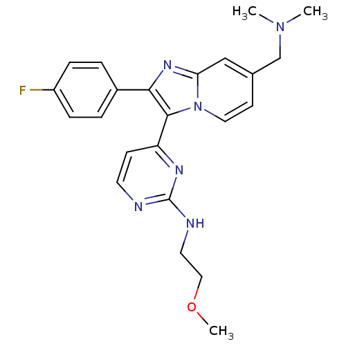 Chemical structure of BindingDB Monomer ID 50210491