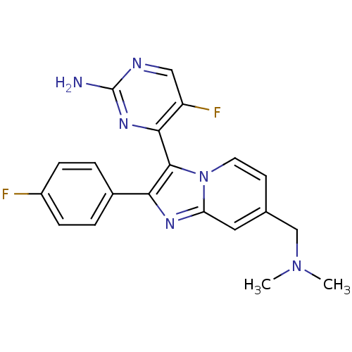 Chemical structure of BindingDB Monomer ID 50210501