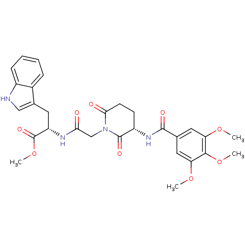 Chemical structure of BindingDB Monomer ID 50210538