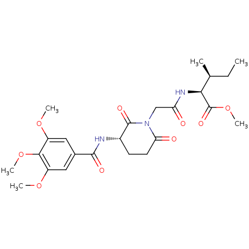 Chemical structure of BindingDB Monomer ID 50210542