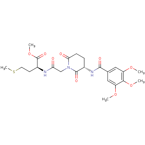 Chemical structure of BindingDB Monomer ID 50210546