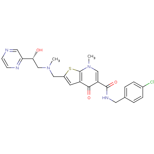 Chemical structure of BindingDB Monomer ID 50210588