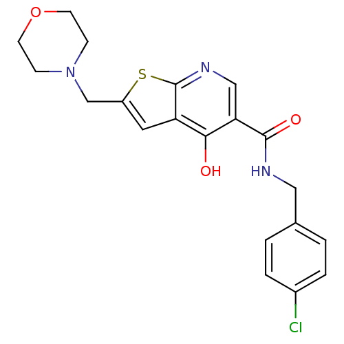 Chemical structure of BindingDB Monomer ID 50210589