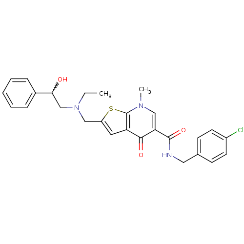 Chemical structure of BindingDB Monomer ID 50210591