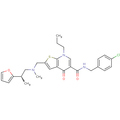 Chemical structure of BindingDB Monomer ID 50210592