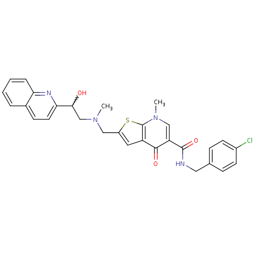 Chemical structure of BindingDB Monomer ID 50210594