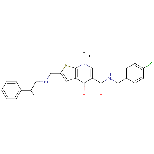 Chemical structure of BindingDB Monomer ID 50210596