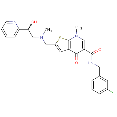 Chemical structure of BindingDB Monomer ID 50210601