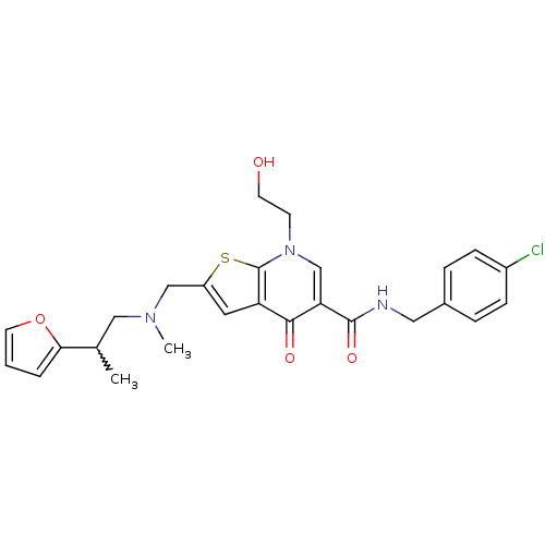 Chemical structure of BindingDB Monomer ID 50210602