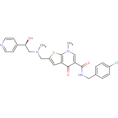 Chemical structure of BindingDB Monomer ID 50210608