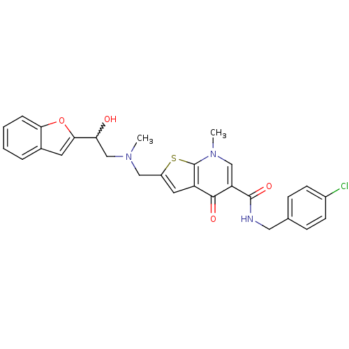 Chemical structure of BindingDB Monomer ID 50210610