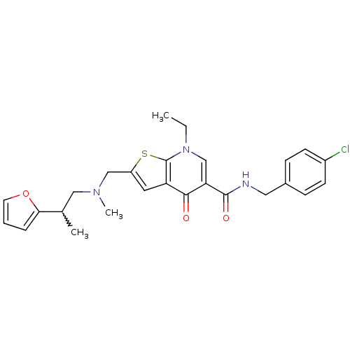 Chemical structure of BindingDB Monomer ID 50210619
